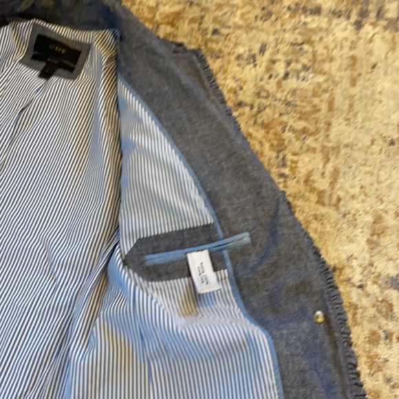 J.Crew women’s Regent size 2 sport coat with standup collar - Picture 6 of 6